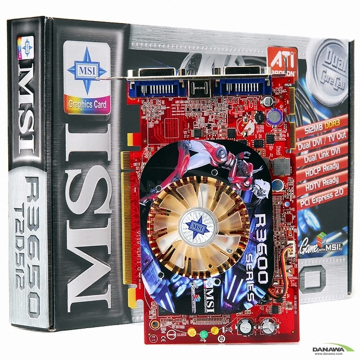 라데온 HD 3650 RX3650-T2D512 OC DDR3 512MB