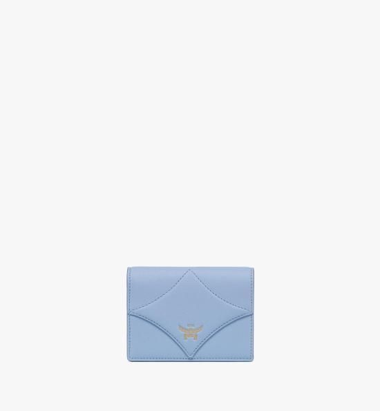 MCM 엠시엠 명함지갑 MYSESAK01L8001 BLUE Blue