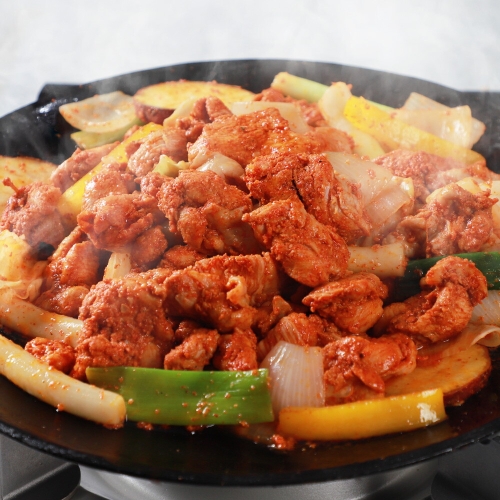 봄내푸드 국내산 닭으로 만든 순살 춘천닭갈비 500g이미지입니다. 누르면 해당 게시물로 새창이동합니다.