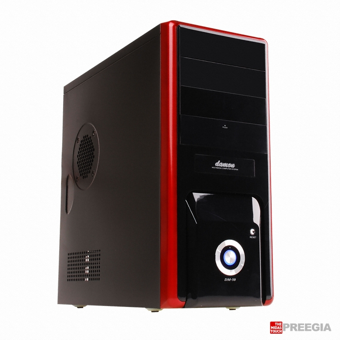 DAMONCOM DM-50 HD AUDIO 블랙레드_이미지
