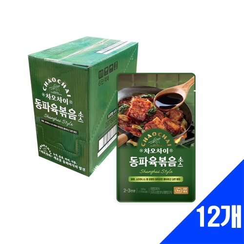 샘표 차오차이 동파육볶음소스 100g (12개)_이미지