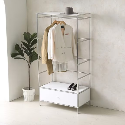 이노센트 스틸라 미드센츄리 1단 서랍형 시스템 드레스룸 900