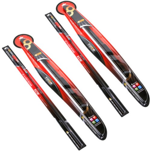 KCW 비줌 와이퍼 (2개, 리필고무 2개)