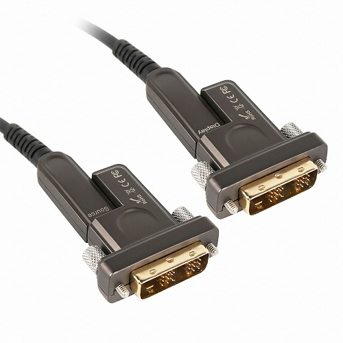 이지넷유비쿼터스 넥스트 Micro HDMI + DVI AOC 하이브리드 광 케이블 (80m)_이미지