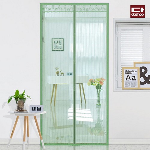 다샵 일체형자석 모기장 (90x210cm)_이미지