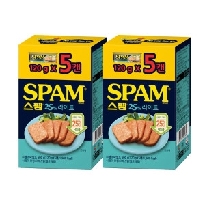 CJ제일제당 <b>스팸</b> 25% 라이트 120g