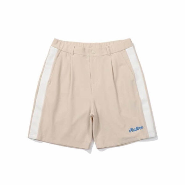  말본골프 트래블 테리지 하프 팬츠 M4121PHP01BEI