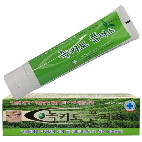 금호덴탈제약 녹키토 플러스 치약 220g [5개]