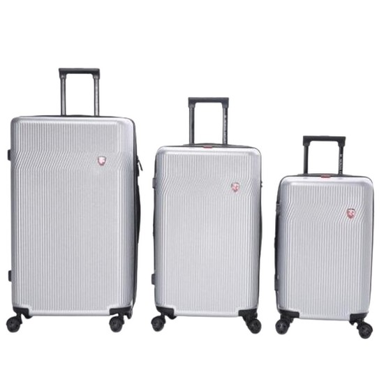 몽크로스 카이저 20+24+28인치 캐리어 3세트 (실버)