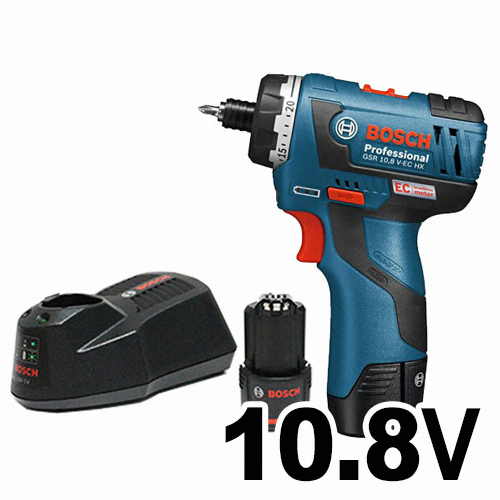 보쉬 GSR 10.8V-EC HX (2.0Ah, 배터리 2개)_이미지