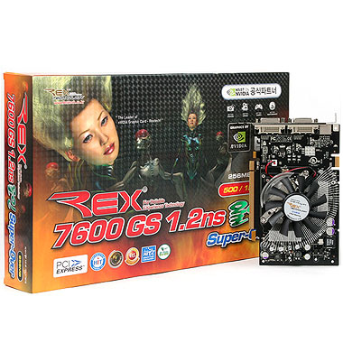 Rextech 지포스 7600GS 1.2ns 올인 슈퍼오버 256MB 잘만_이미지