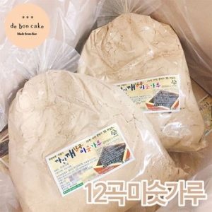 구산식품 검은깨 흑임자 12곡 떡집 미숫가루 1kg (1개)_이미지
