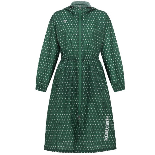 하트 로고 패턴 패커블 롱 점퍼 521D2JP502_GN