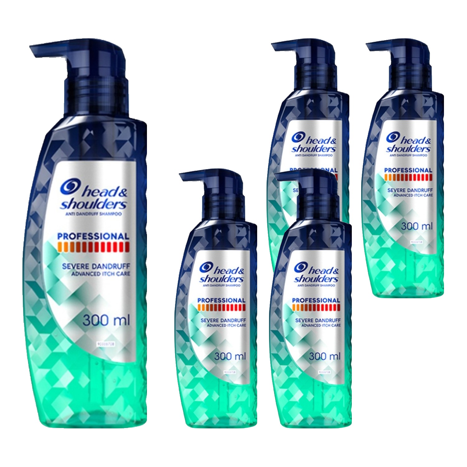 P&G 헤드앤숄더 프로페셔널 가려운 두피케어 샴푸 300ml (5개)