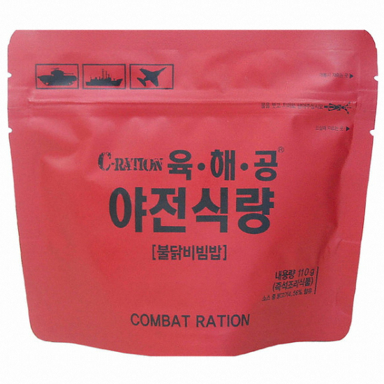 참미푸드 육해공 야전식량 불닭비빔밥 110g (1개)