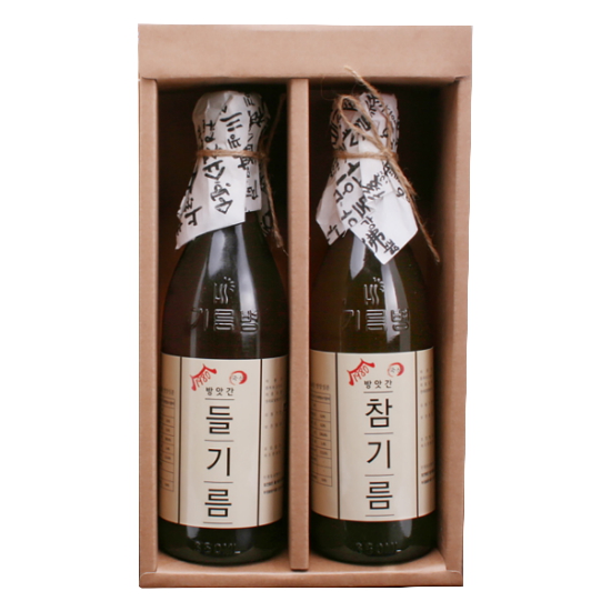 1980 방앗간 참기름 들기름 선물세트 (1개)