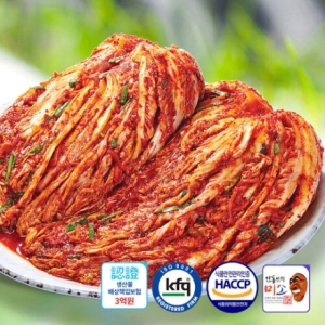 안동학가산김치 배추 포기김치 5kg 고춧가루만 중국산 아이스박스포장