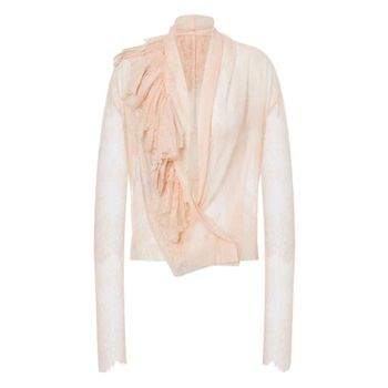 알베르타페레티 블라우스 네추럴 컬러 151075495