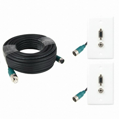 TNT RGB+스테레오 월 플레이트 분리형(배관용) 케이블 (NM-TNTA10S5, 10m)_이미지
