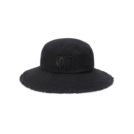 르꼬끄골프 프린지 러브 햇 GQ122LCP11_BLCK