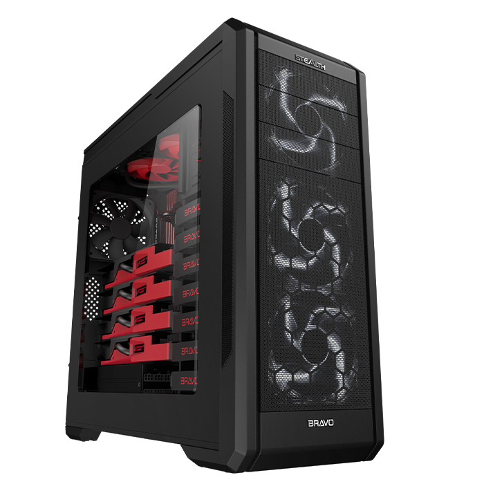 BRAVOTEC 스텔스 EX270 파노라마 윈도우 (블랙)
