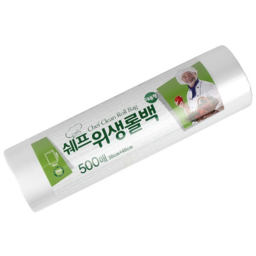 대진씨앤씨 쉐프 롤백 30x40cm (중) 500매 (3개(1,500매))_이미지