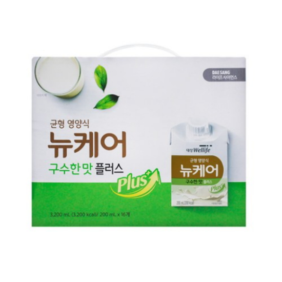 대상웰라이프 뉴케어 구수한맛 플러스 200ml (16개)_이미지