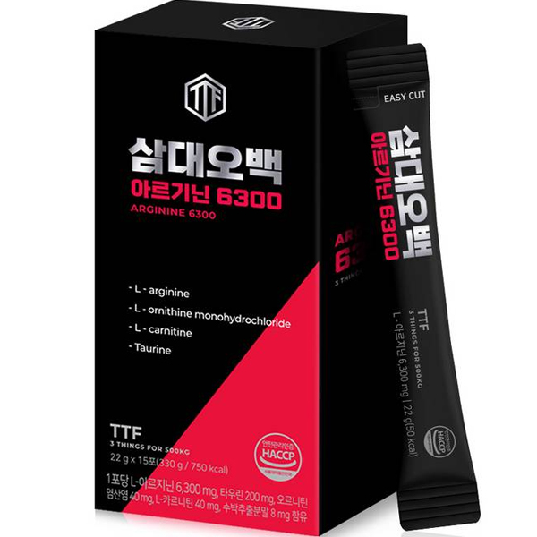 뉴트리커먼 삼대오백 아르기닌 6300 15포