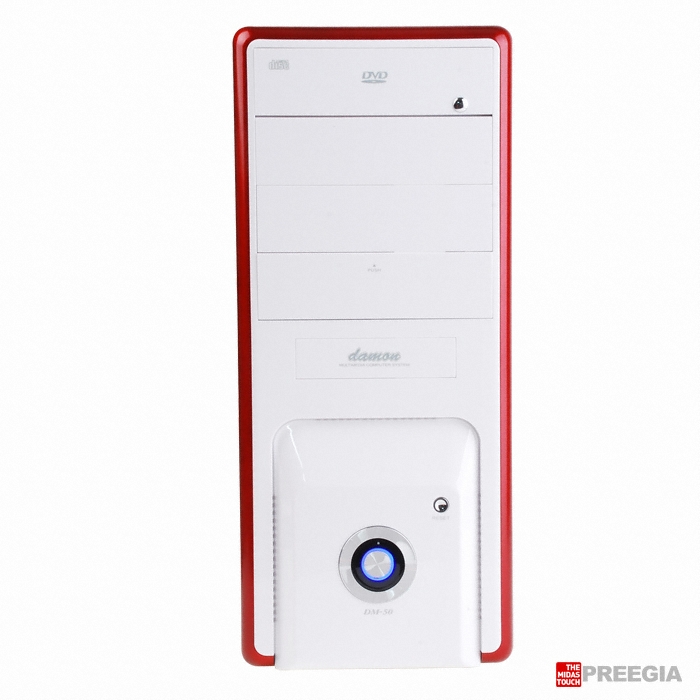 DAMONCOM DM-50 HD AUDIO 화이트레드_이미지