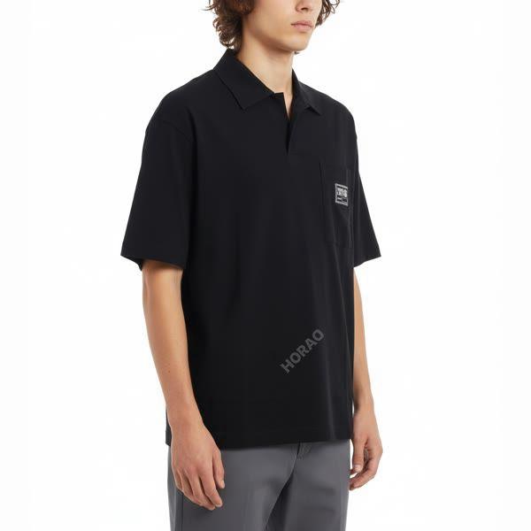  베르사체 25 Cotton Jersey T-Shirt 78GAG629 J0001 899 코튼 저지 반팔 티셔츠