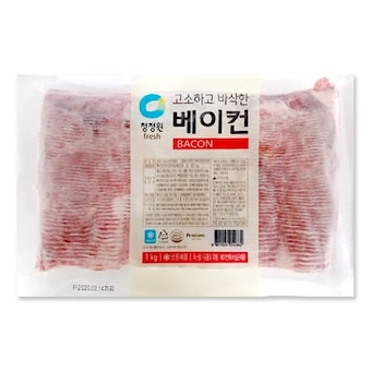 대상 청정원 고소하고 바삭한 <b>베이컨</b> 1kg