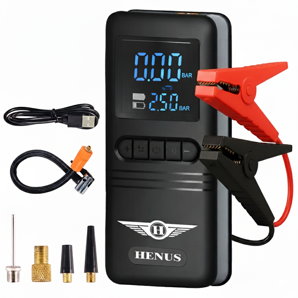 헤누스 올인원 비상 차량 키트 듀얼 부스터_이미지