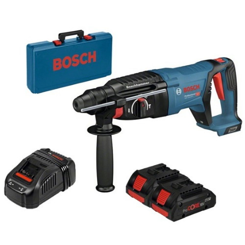 보쉬 GBH 18V-26 D (프로코어 4.0Ah, 배터리 2개)