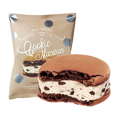 파리바게뜨 쿠키앤크림 마카롱 아이스크림