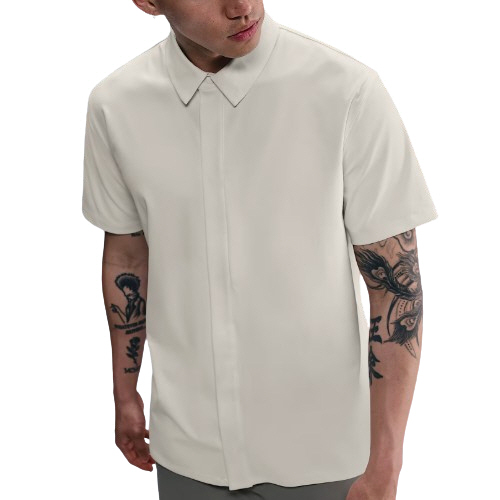 나이키 24.7 퍼펙트스트레치 드라이 핏 반팔 버튼다운 탑 HQ6959-133 (공식판매처)_이미지