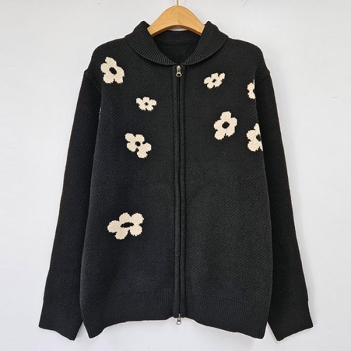 아이우먼 페탈카라집업가디건 EBT610M512 빅사이즈