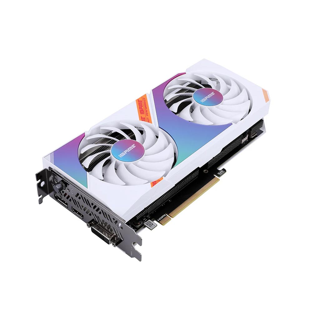 COLORFUL iGame ������ RTX 3050 ULTRA DUO OC V2 White D6 8GB �Ǿ���Ʈ