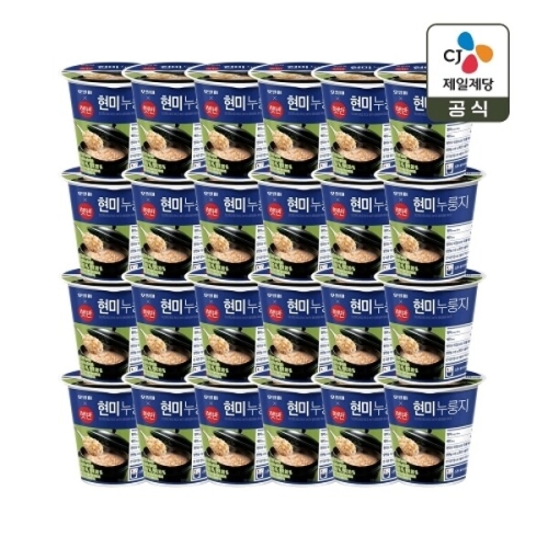 CJ제일제당 오쌀미X햇반 현미누룽지 30g (24개)_이미지