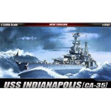 아카데미과학 USS CA-35 인디아나폴리스 전함 (14107)_이미지