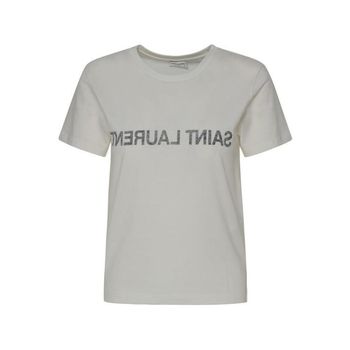 리버스 로고 화이트 반팔 티셔츠 145457637_이미지