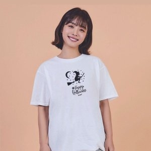 해피 할로윈 미녀 그래픽 반팔티 W775CDE