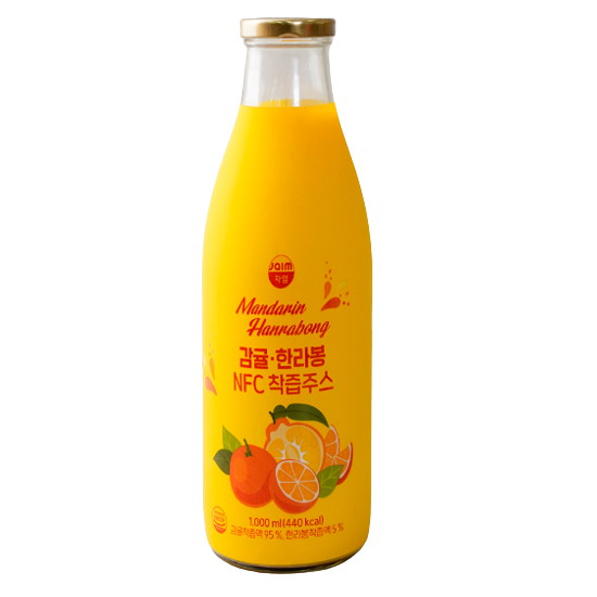 자임 감귤 한라봉 NFC 착즙주스 1L_이미지