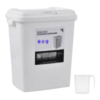 비젼 대용량 20kg 30kg 진공<b>쌀통</b> 뒤주 쌀보관통 독항아리