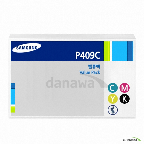 삼성전자 정품 CLT-K409S, CLT-C409S, CLT-M409S, CLT-Y409S 4색 세트 (밸류팩)