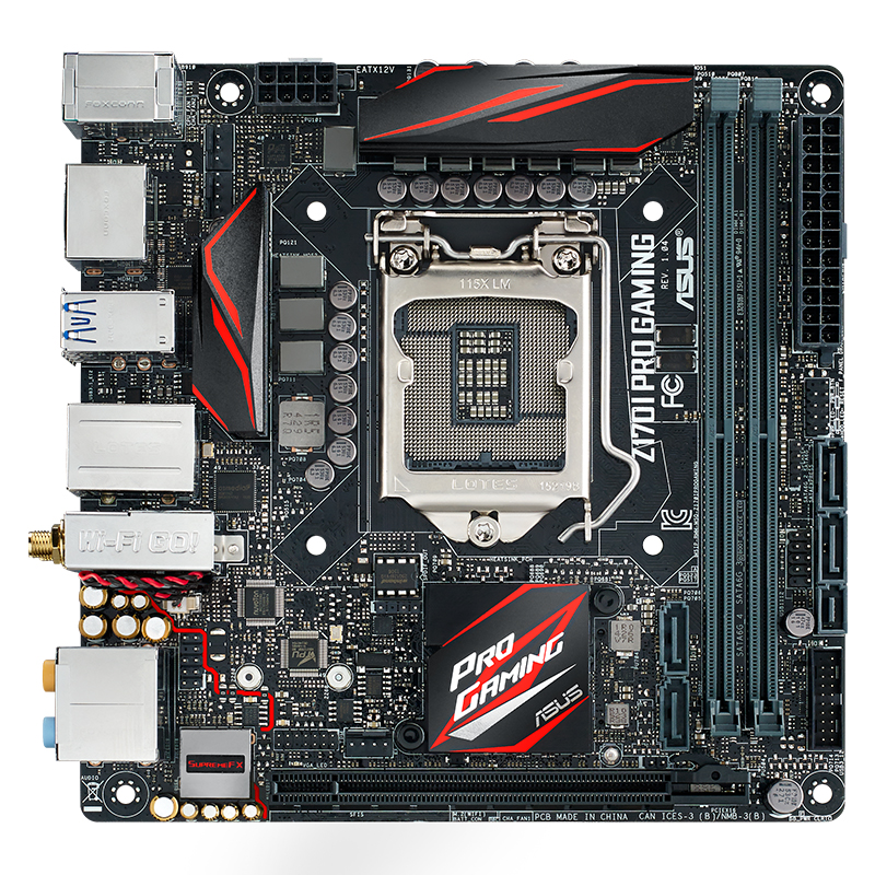ASUS Z170I-PRO GAMING + M.2 SSD 256GB 아이보라