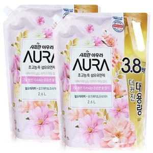 샤프란 아우라 윌유메리미 리필 2.6L (2개)_이미지