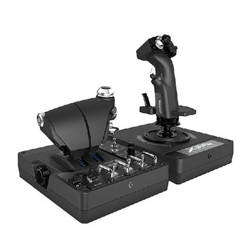 로지텍 X56 HOTAS RGB 스로틀 플라이트 스틱이미지입니다. 누르면 해당 게시물로 새창이동합니다.