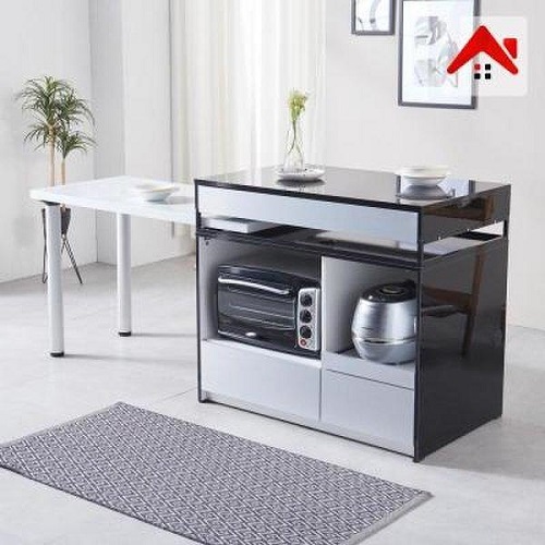 베리어스 인조대리석 일반형 아일랜드 식탁 1200