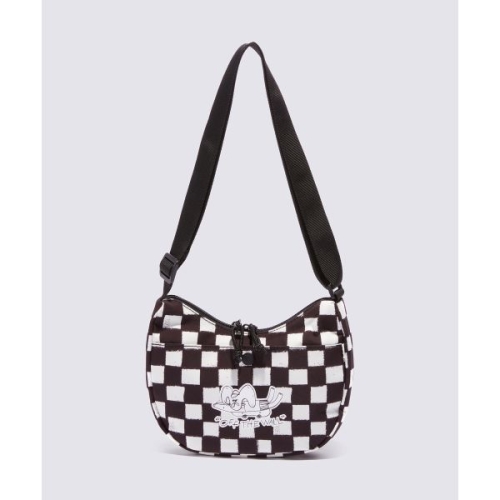 반스 래빗 체크 호보백 마쉬블랙리루체크 / VN000QF8FBA1_이미지