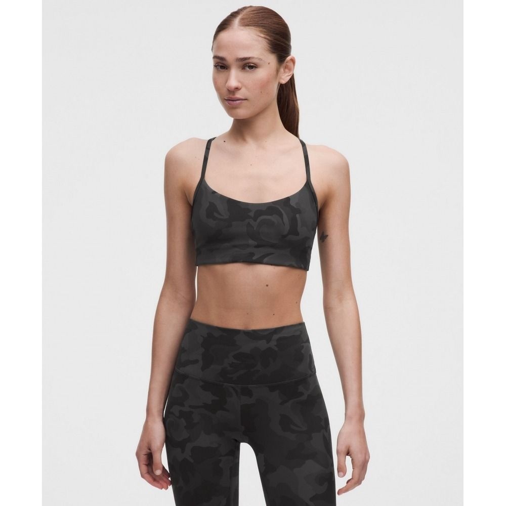 룰루레몬 LULULEMON 플로우 Y 브라 라이트 서포트, A B컵 에볼브 프린트 FBMC LW2EVPS-074062 274380_이미지